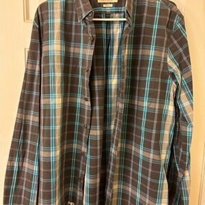 Perry Ellis Mens Long Sleeve Shirt Size Large